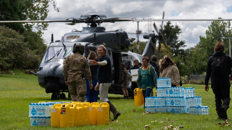 Hawkes Bay Cyclone Gabrielle support c NZDF